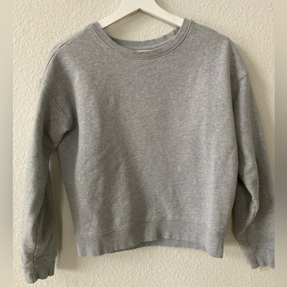 PACT Organic Cotton Gray Sweatshirt Small